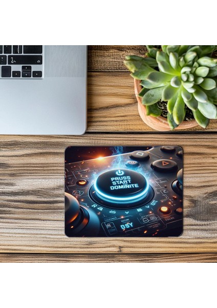 Oyun Hakimiyeti Için Tasarlanmış Mouse Pad - 19X23 cm 2 mm Dikdörtgen Ithal Baskılı Mouse Pad modelleri