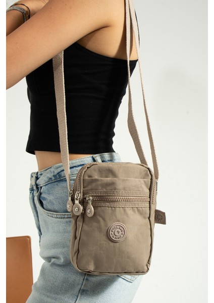 Unisex Telefonluk, Cüzdan, Kartlık, Çapraz Askılı Omuz Çantası, 18X13CM