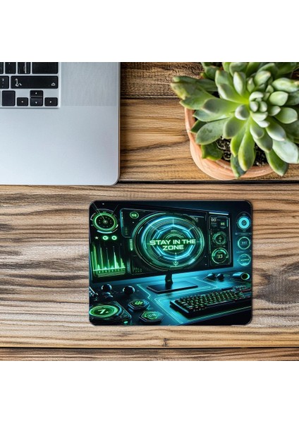 Oyun Dünyasında Odak Mousepad - 19X23 cm 2 mm Dikdörtgen Ithal Baskılı Mouse Pad modelleri