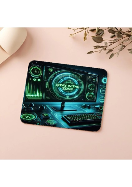 Oyun Dünyasında Odak Mousepad - 19X23 cm 2 mm Dikdörtgen Ithal Baskılı Mouse Pad indirimleri