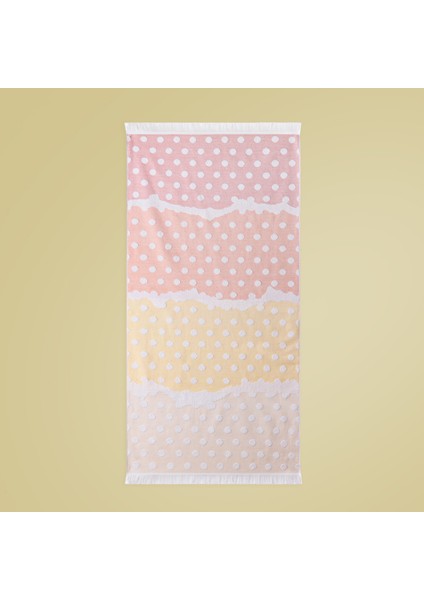 Soft Carla Plaj Havlusu - Renkli - 70X140 cm
