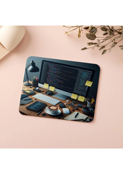 Yazılımcıya Özel Notlu Html Mouse Pad - 19X23 cm 2 mm Dikdörtgen Ithal Baskılı Mouse Pad indirimleri