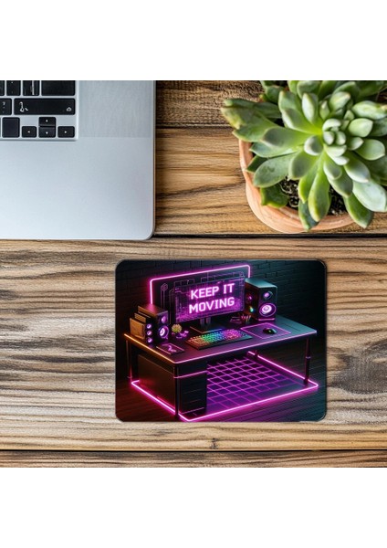 Gamer Tarzı Canlı Renkli Motivasyon Mousepad - 19X23 cm 2 mm Dikdörtgen Ithal Baskılı Mouse Pad modelleri
