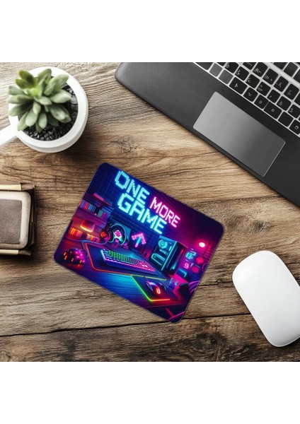 Oyun Severlere Özel Parlak Tasarım Mousepad - 19X23 cm 2 mm Dikdörtgen Ithal Baskılı Mouse Pad