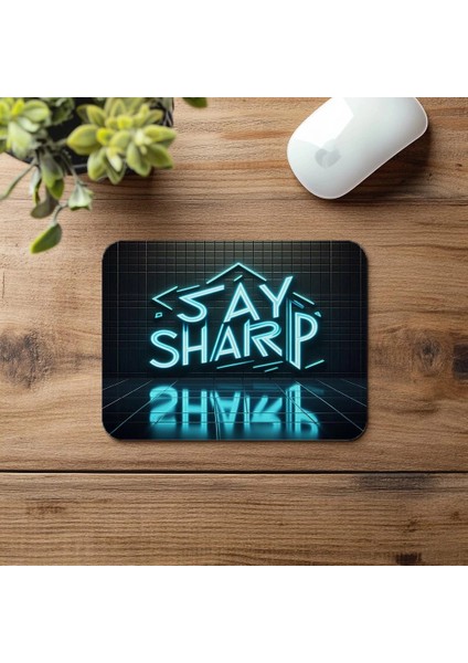 Detaylara Odaklı Stay Sharp Mouse Pad - 19X23 cm 2 mm Dikdörtgen Ithal Baskılı Mouse Pad fırsatları