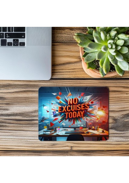 Bahaneleri Bırak Temalı Mouse Pad - 19X23 cm 2 mm Dikdörtgen Ithal Baskılı Mouse Pad modelleri