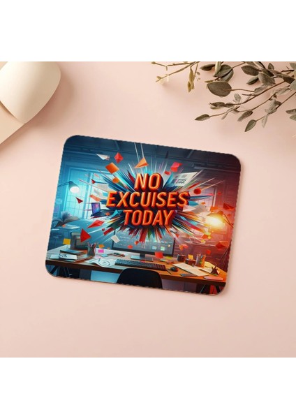 Bahaneleri Bırak Temalı Mouse Pad - 19X23 cm 2 mm Dikdörtgen Ithal Baskılı Mouse Pad indirimleri