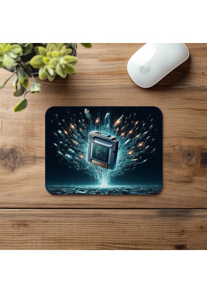 Retro Oyun Kartuşu Mousepad – Havada Asılı - 19X23 cm 2 mm Dikdörtgen Ithal Baskılı Mouse Pad fırsatları