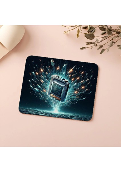 Retro Oyun Kartuşu Mousepad – Havada Asılı - 19X23 cm 2 mm Dikdörtgen Ithal Baskılı Mouse Pad indirimleri