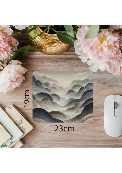 Yumuşak Geçişli Meditatif Mousepad - 19X23 cm 2 mm Dikdörtgen Ithal Baskılı Mouse Pad