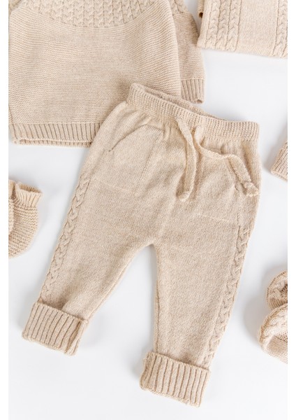 Triko Erkek Bebek Hastane Çıkışı Hediyelik Bebek Seti modelleri