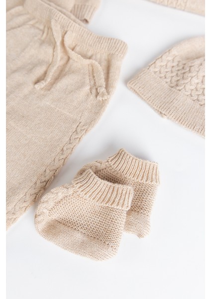 Triko Erkek Bebek Hastane Çıkışı Hediyelik Bebek Seti fırsatları