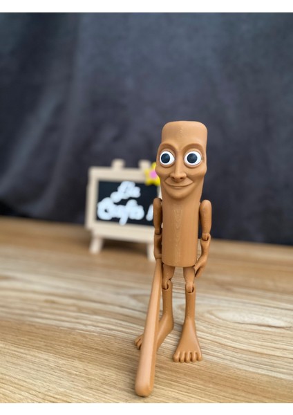 3D Eklemleri Oynayan “tung Tung Sahur” Figür – Hareketli Biblo / Dekoratif Oyuncak fiyatları