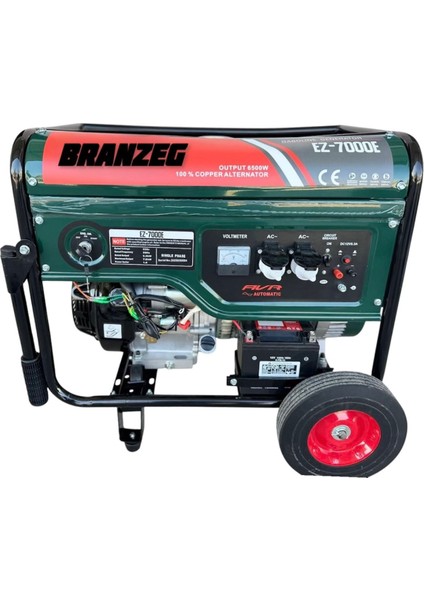 7 Kw Benzinli Jeneratör Bakır Sargılı Marş Ipli 6500W fiyatları