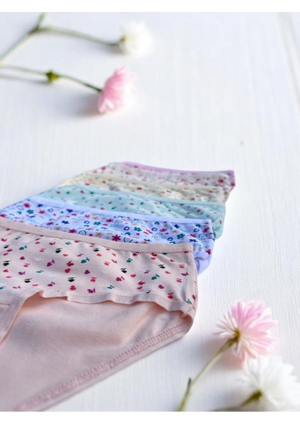 Pamuklu Premium Kalite Kız Çocuk Külot 6'lı fiyatları