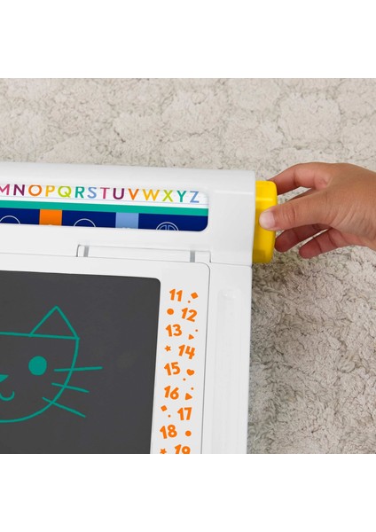 ® Eğitici Çizim Tableti Çocuklara Yazmayı ve Çizim Yapmayı Öğreten, LCD Ekranlı Fisher-Price Çizim Yapmayı Öğreniyorum Çizim Tableti JDL70
