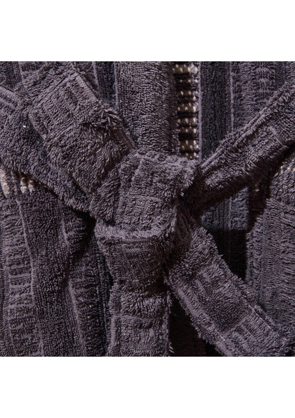 Soft Sun Madness Unisex Bornoz - Gri - L/xl modelleri