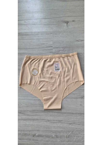 Kadın 3 Lü Ten Beli Lastikli Kaymaz Yüksek Bel Lazer Kesim Iz Yapmaz Külot 3060 modelleri