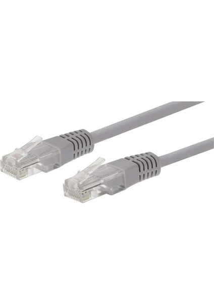 Uranıum 50 cm 26AWG 250MHZ Lszh Utp Gri Renk Cat6 Patch Kablo