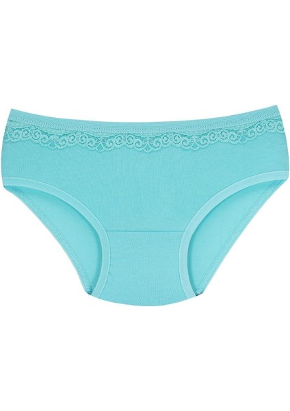 Kız Çocuk Beli Dantelli Külot 6'lı