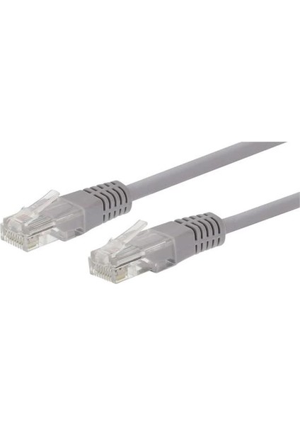 Uranıum 30 cm 26AWG 250MHZ Lszh Utp Gri Renk Cat6 Patch Kablo