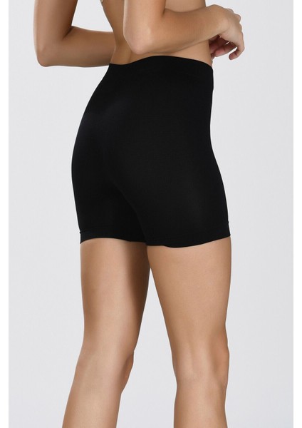 Siyah Seamless Kısa Şort Külot modelleri