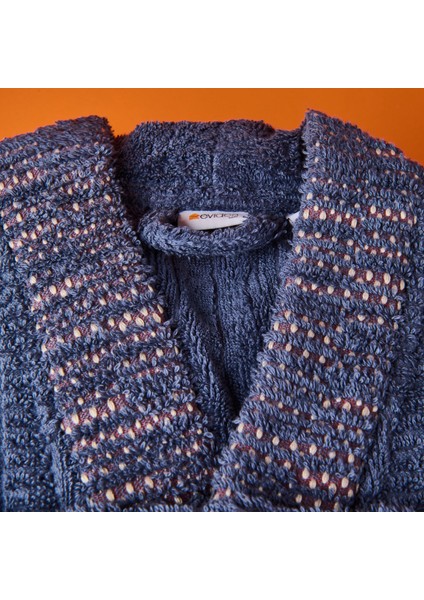 Soft Sun Madness Unisex Bornoz - Mavi - S/m indirimleri