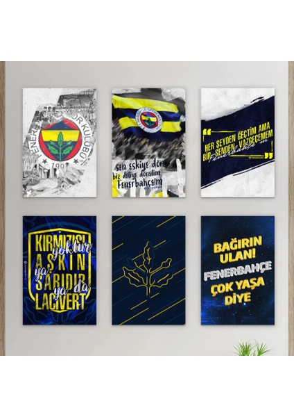 6'lı Fb Ahşap Tablo