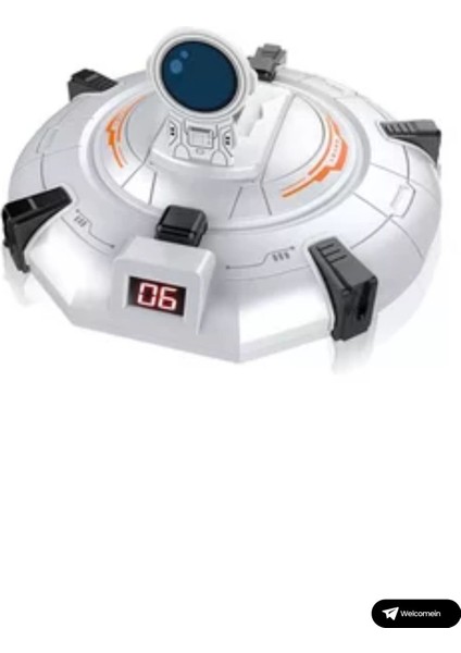 Oyuncak 2.4 Ghz Uzaktan Kumandalı Şarjlı Full Fonksiyon Şarjlı Ufo Avcısı Akrobatik Tank Araba 2in1