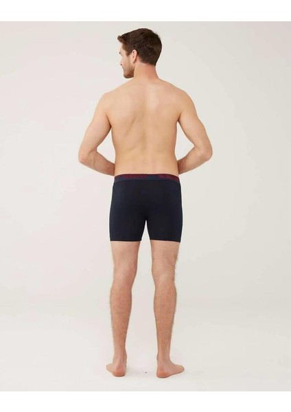 Erkek 3'lü Uzun Paçalı Boxer