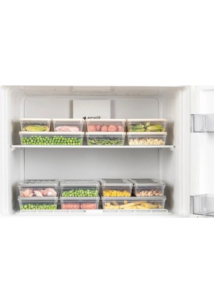 15’li Saklama Kabı Seti, Mikrodalga Uyumlu Erzak Saklama Kabı Antrasit 1x 2400ML 2X1200ML 4X1170ML 8X600ML fiyatları