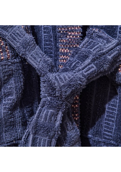 Soft Sun Madness Unisex Bornoz - Mavi - S/m modelleri