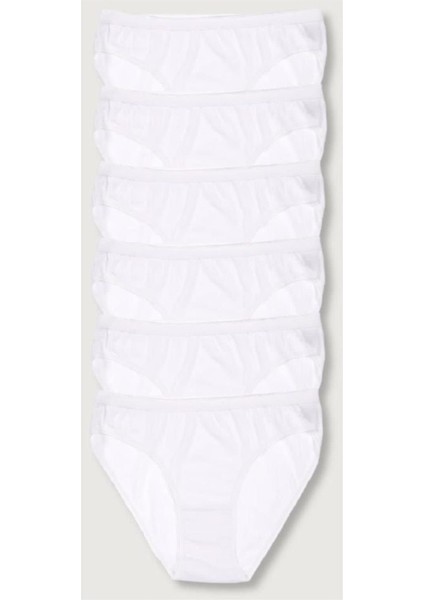 Kadınk 6'lı Paket Bikini Külot ELF568T0635CCM6 Karışık Renk Tek Ebat