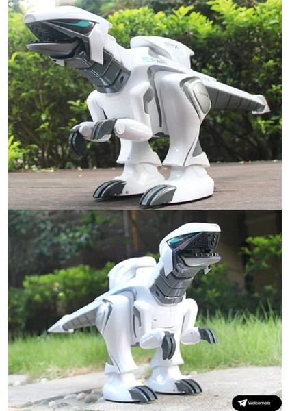 Oyuncak Uzaktan Kumandalı 13 Fonksiyonlu El Sensörlü Şarjlı Etkileşimli Işıklı Müzikli Robot Dinozor fiyatları