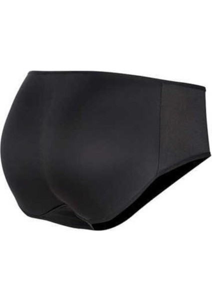 Popo Şekillendirici Destekli Silikonlu Siyah Külot 1901