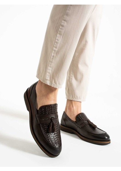 Bağcıksız Püsküllü Eva Taban Casual 331-456 Erkek Ayakkabı
