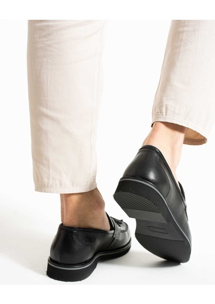 Bağcıksız Püsküllü Eva Taban Casual 331-456 Erkek Ayakkabı modelleri
