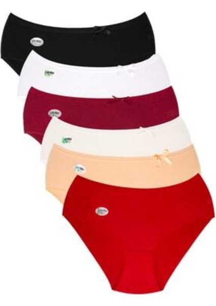 Kadın Karısık Renk Bambo Kulot 6li