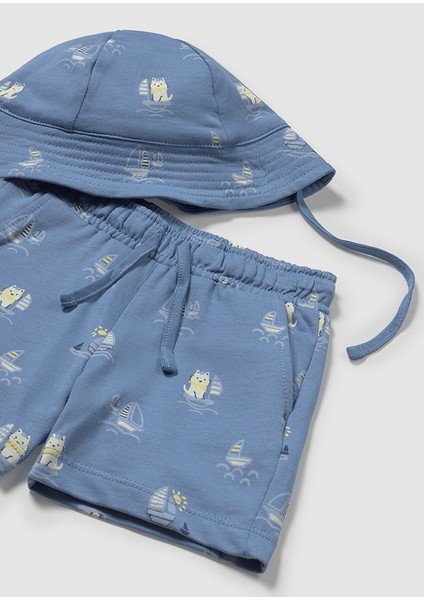 01-04 Yaş Erkek Bebek Mayoral Mavi Takım - Mavi indirimleri