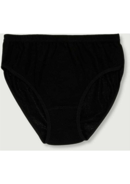 Kadın Siyah 5'li Paket Likralı Bato Külot fiyatları