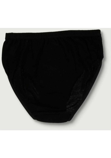 Kadın Siyah 5'li Paket Likralı Bato Külot indirimleri