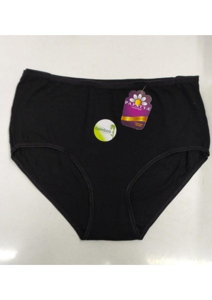 Kadın Siyah Yüksek Bel Bambu 3’lü Paket Harika Külot