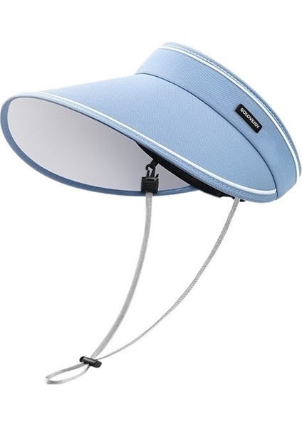 Kadınlar Için Yazlık Şapka, Boş Üst ve Uv Korumalı Büyük Siperlikli Katlanabilir Güneş Şapkası (Yurt Dışından)