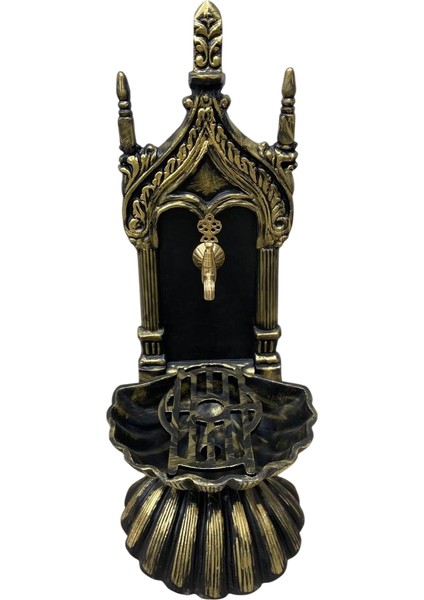 FS_905 Gold Midye Alüminyum Bahçe Çeşmesi