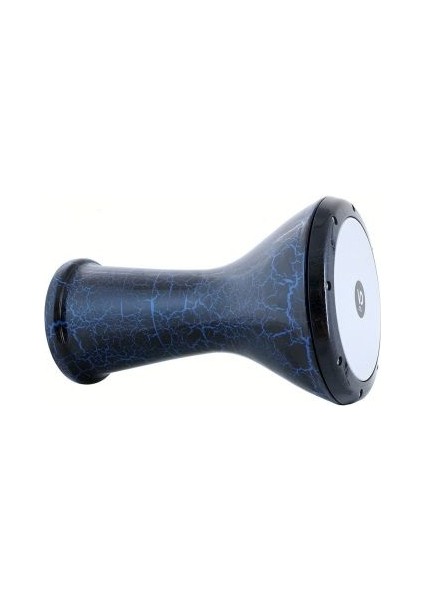 VD-3043SM Çömlek Çatlak Boya Darbuka Siyah Mavi