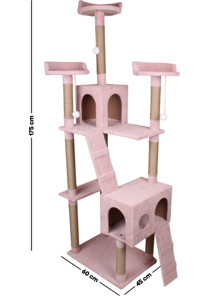 Cat City Yeni Rezidans Kedi Oyun Evi ve Tırmalaması fırsatları