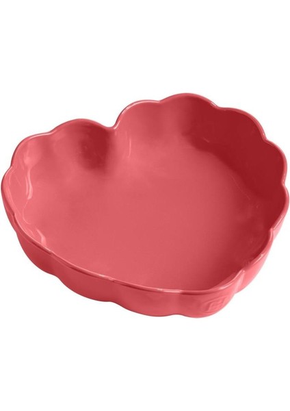 Madeleine Pembe Fırın Kabı Kalp 26,5 CM(EH476153)