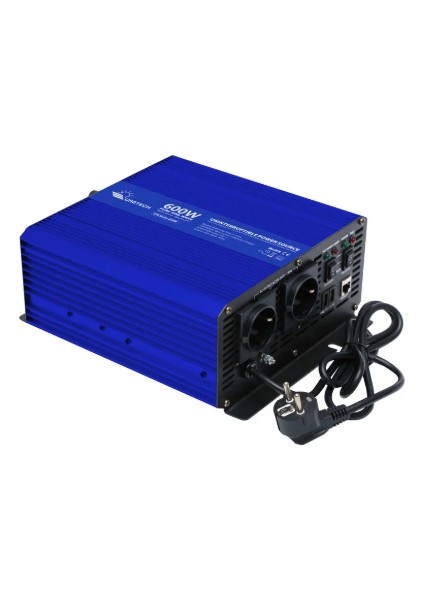 600WATT 12V Tam Sinus Akü Şarjlı Ups Inverter