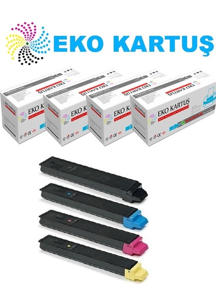 Kyocera Tk - B895 Takım 4 Renk Muadil Toner