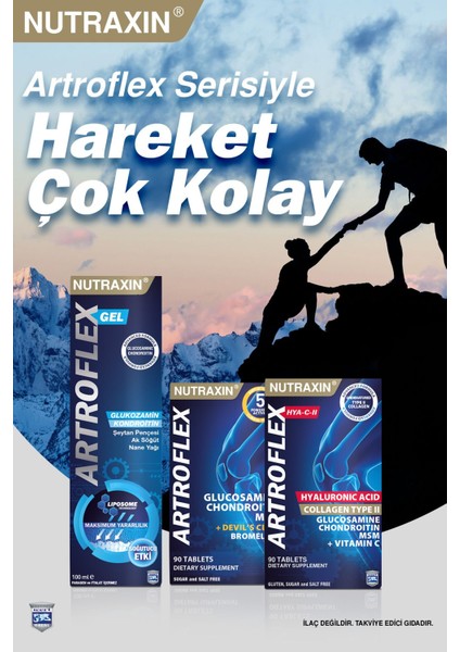 Nutraxin Artroflex 90 Tablet modelleri